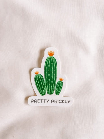 Pretty Prickly Cactus Sticker